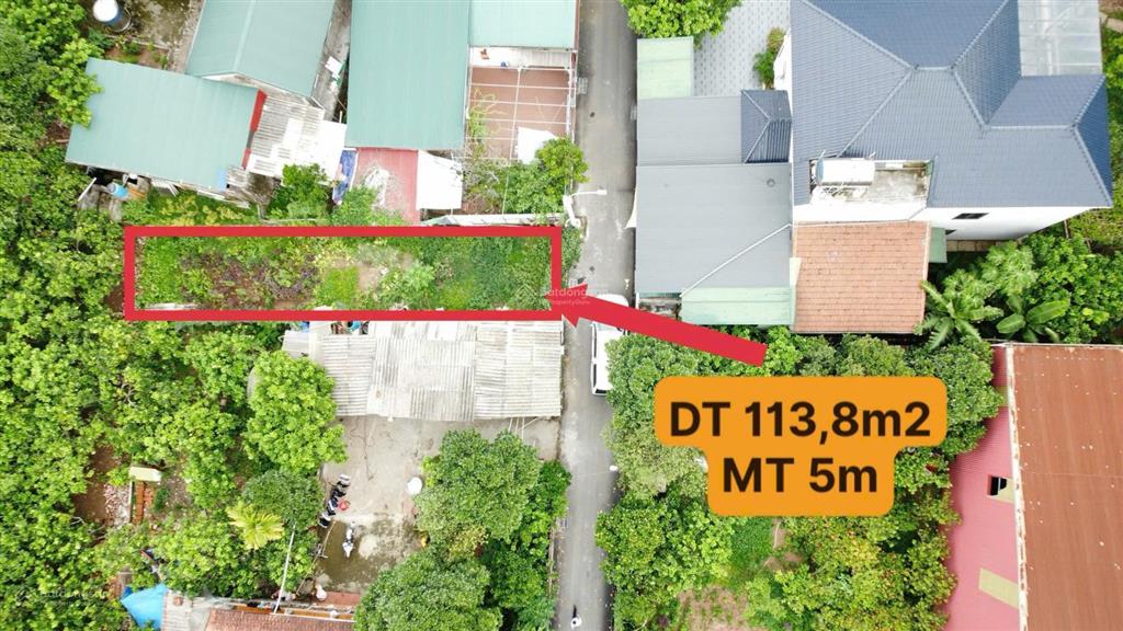 Bán đất làng nghề hát môn 113m² ô tô vòng quanh