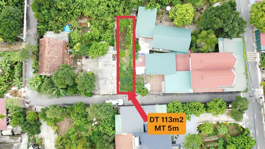 Bán đất làng nghề hát môn 113m² ô tô vòng quanh