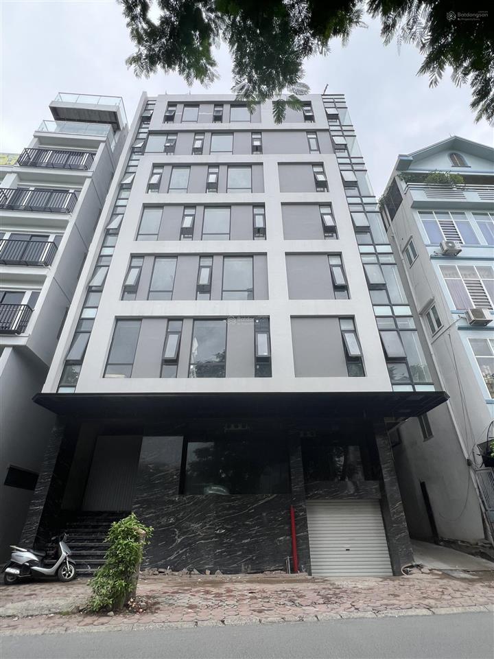 Bán nhà mặt ngõ phố giang văn minh 60 tỷ 105m2 mặt tiền 10m xây 9 tầng mới đẹp ngõ 2 ô tô tránh