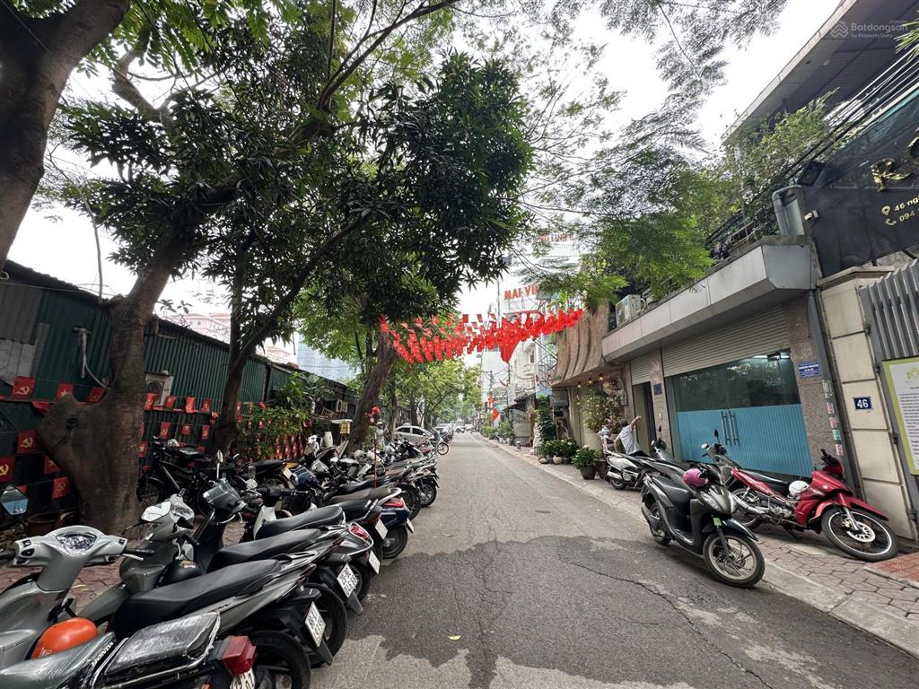 Bán nhà phân lô mặt ngõ 16 huỳnh thúc kháng 41,5 tỷ 75m2 mặt tiền 7,2m xây 4 tầng ngõ 2 ô tô tránh