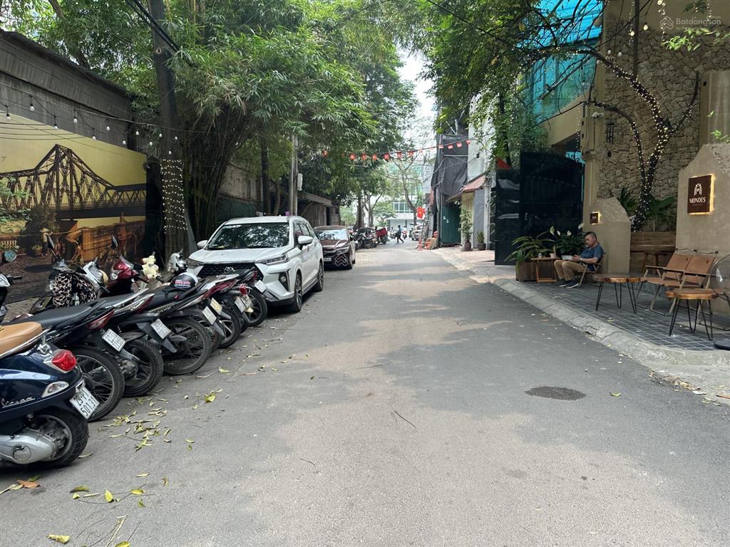 Bán nhà phân lô mặt ngõ 16 huỳnh thúc kháng 41,5 tỷ 75m2 mặt tiền 7,2m xây 4 tầng ngõ 2 ô tô tránh