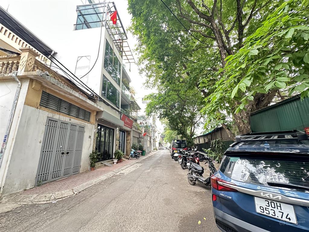 Bán nhà phân lô mặt ngõ 16 huỳnh thúc kháng 41,5 tỷ 75m2 mặt tiền 7,2m xây 4 tầng ngõ 2 ô tô tránh