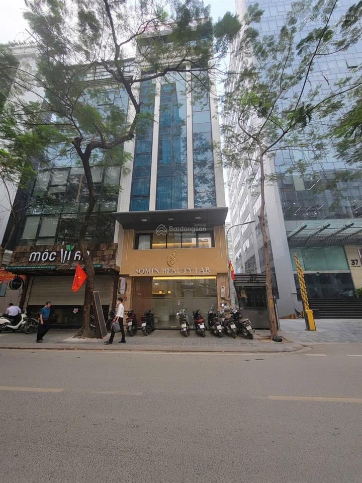 Cc cho thuê nhà mặt phố 35 lê văn thiêm 60m2 mặt tiền 6.25m xây 8 tầng mới giá 75tr/tháng