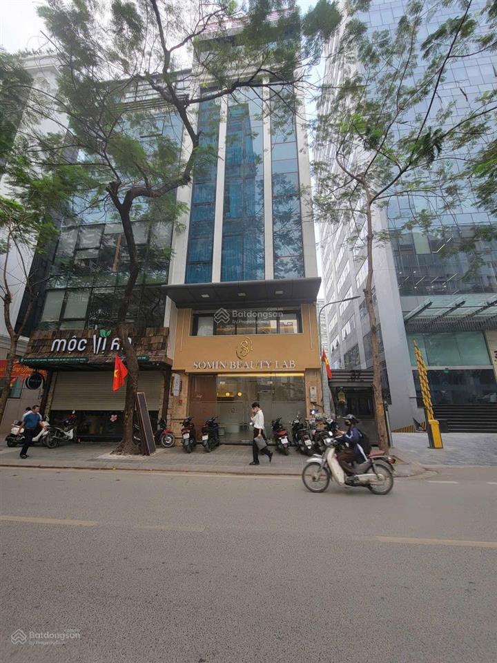 Cc cho thuê nhà mặt phố 35 lê văn thiêm 60m2 mặt tiền 6.25m xây 8 tầng mới giá 75tr/tháng