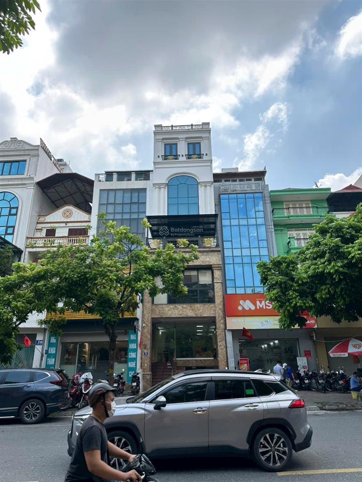 Mặt phố vũ phạm hàm, trung hoà 110 tỷ 150m2 mặt tiền 5,5m xây 7 tầng thang máy phố kd sầm uất