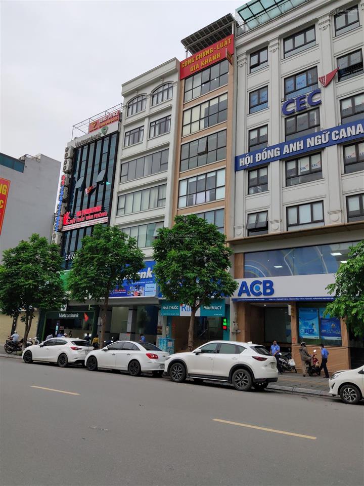 Bán gấp nhà phố dương khuê 26 tỷ 47m2 mặt tiền 4,5m xây 3 tầng đường hè 17m kinh doanh sầm uất