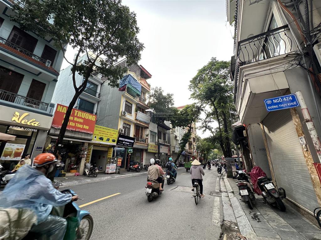 Bán nhà mặt phố thuỵ khuê 37 tỷ 65m2 xây mới 7 tầng thang máy, quy hoạch ổn định cho thuê cao