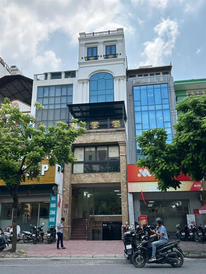 Bán gấp mp vũ phạm hàm, cầu giấy quanh 90 tỷ 150m2 xây 7 tầng thang máy phố kd sầm uất cho thuê cao