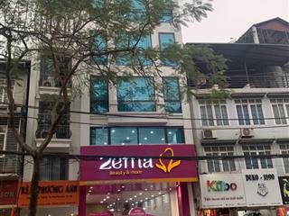 Bán gấp nhà phố trần quốc hoàn 38 tỷ 95m2 mặt tiền 8,5m xây 7 tầng đường hè 12m 3 ô tô tránh