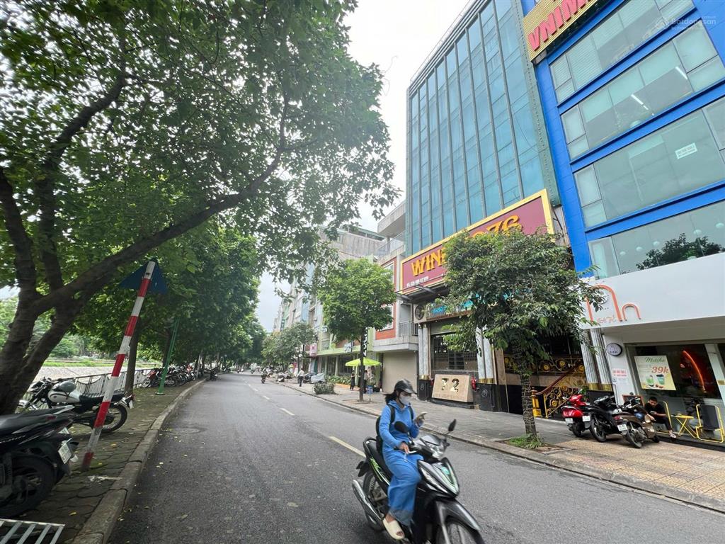 Bán gấp mp nguyễn khang hơn 40 tỷ 90m2 xây mới 8 tầng thang máy cho thuê 70tr/th quy hoạch ổn định