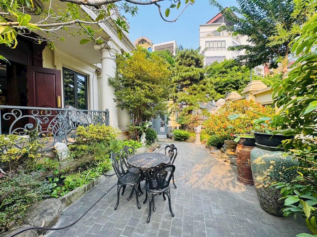 Bán gấp biệt thự lão thành cách mạng, trung hoà 300 tỷ 600m2 xây 4 nổi 1 hầm nội thất châu âu