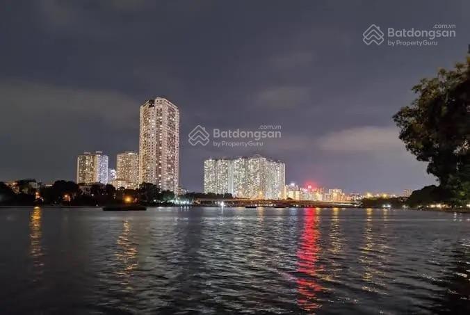 Mặt phố nguyễn hữu thọ, hoàng mai view hồ linh đàm lô góc 3 mặt đường mặt tiền 15m duy nhất