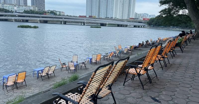 Mặt phố nguyễn hữu thọ, hoàng mai view hồ linh đàm lô góc 3 mặt đường mặt tiền 15m duy nhất