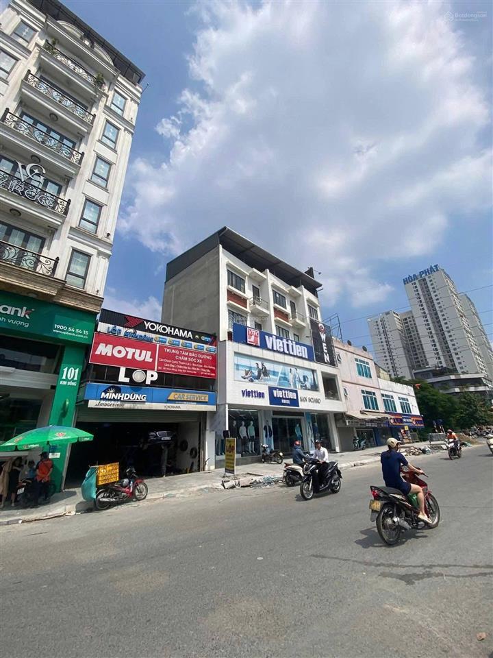 Mặt phố khu kim đồng  tân mai 268tr/m2 mặt tiền 10m sổ đẹp xây được 9 tầng hàng ngon