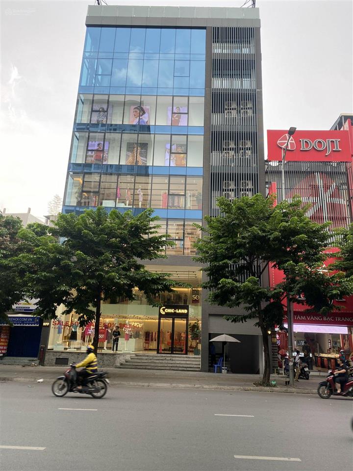 Bán toà nhà 10 tầng 2 hầm, mặt tiền 12m phố minh khai, hbt giá cực ngon