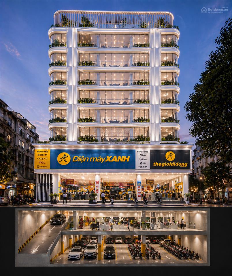 Mặt phố quận hai bà trưng 490m2 mt 14m giá chỉ 360tr/m2 sổ đẹp đã là ngonn chưa ạ?