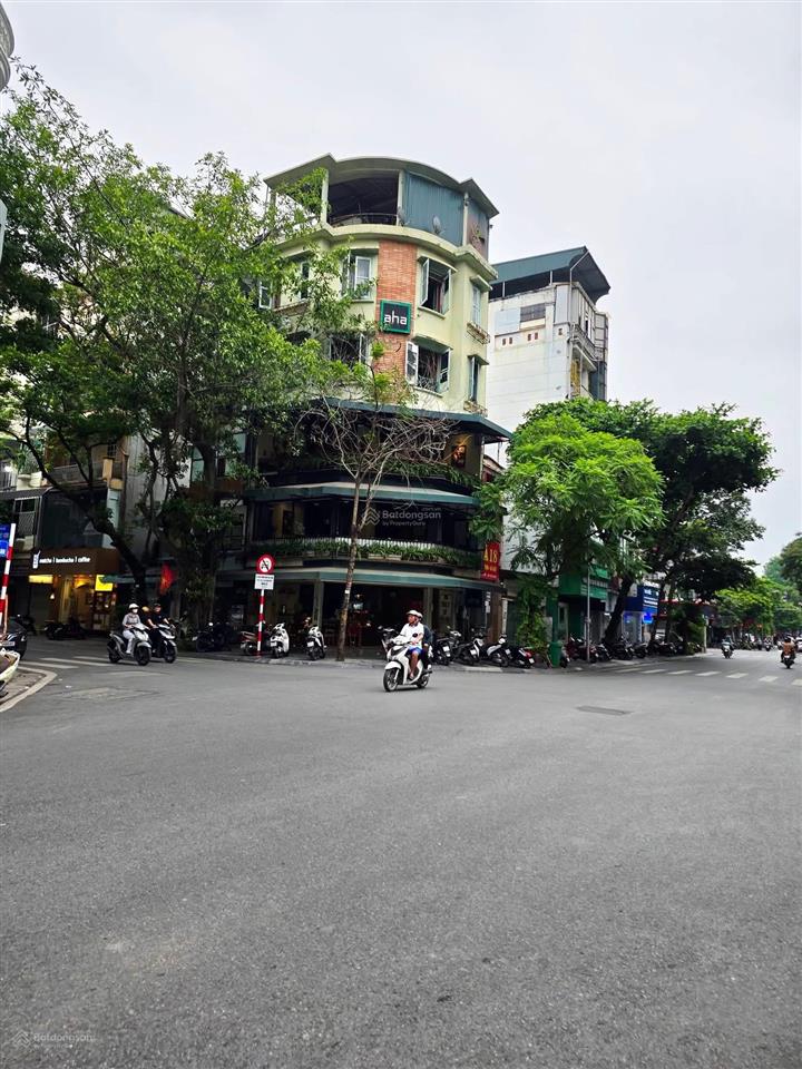 Mặt phố tô hiến thành, hai bà trưng lô góc nhỏ xinh 40 tỷ vuông đẹp