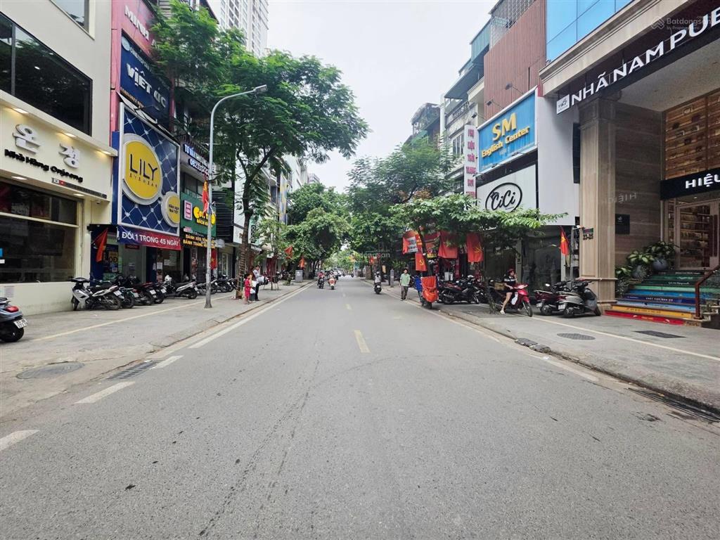 Mặt phố chùa láng, đống đa 185m2 mt7.5m vuông đẹp ko quy hoạch giá 89 tỷ