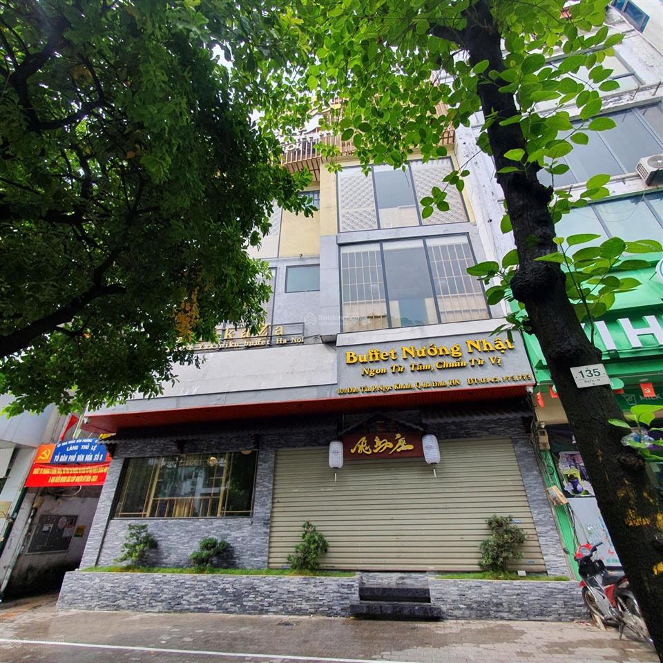 Mặt phố đào tấn (chẵn) mặt tiền 12m sổ vuông làm thương hiệu đỉnh giá 40 tỷ