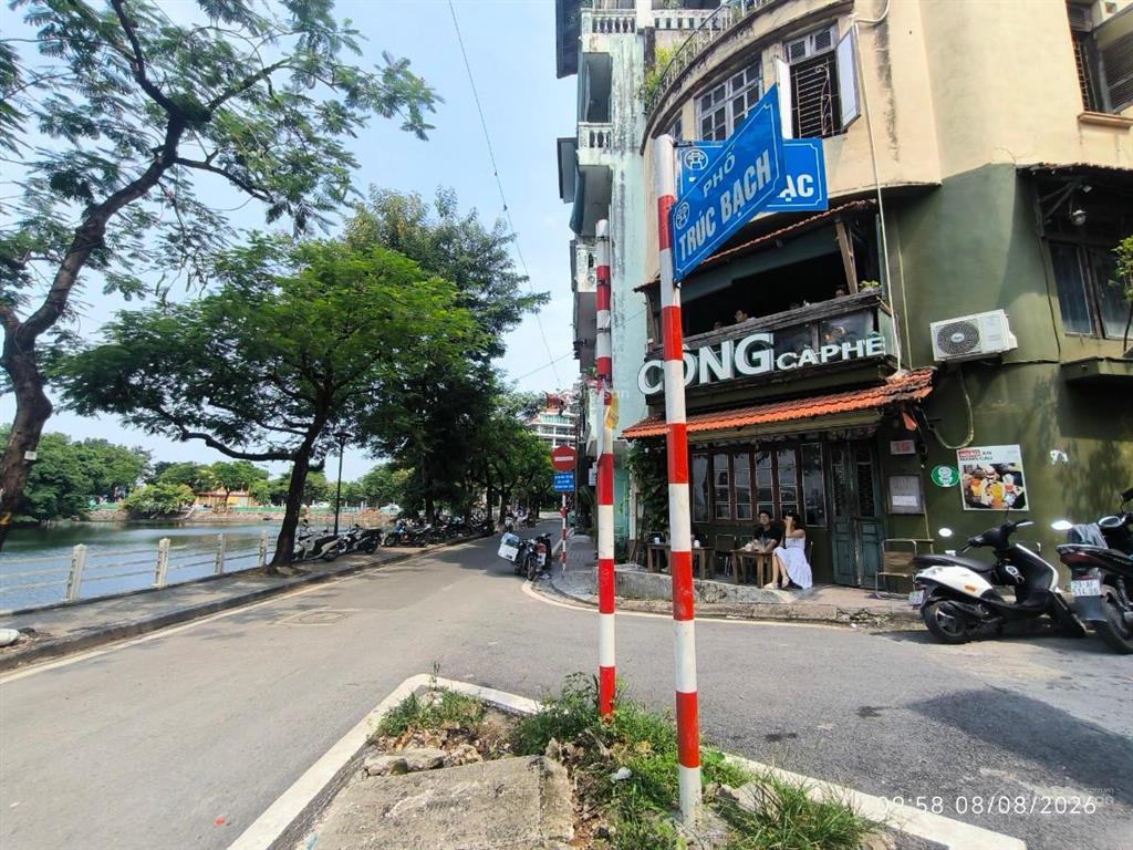 Mặt hồ trúc bạch ba đình 41m2 nhỏ xinh mặt tiền 6m hàng hiếm  0988 932 ***