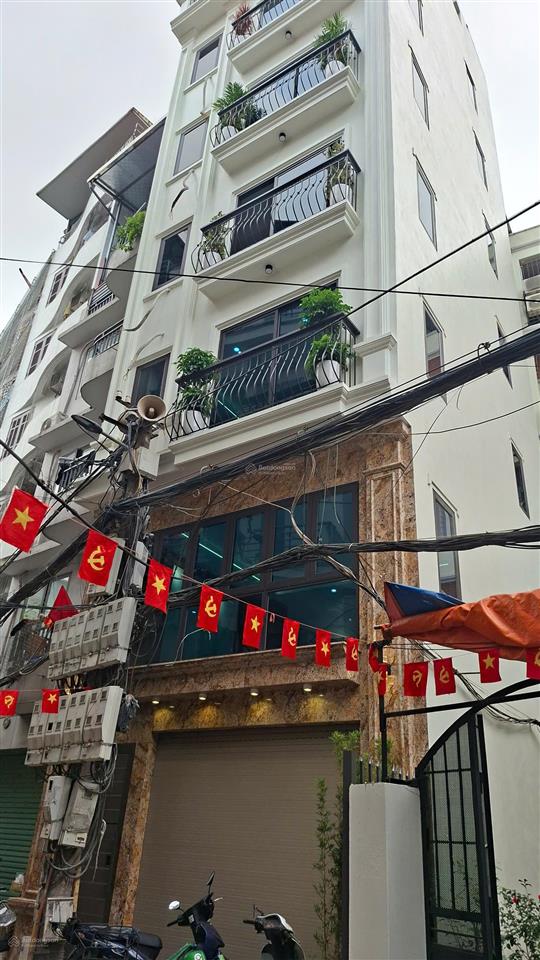 Bán nhà xây mới ngõ 7.5 tầng thang máy ô tô vào nhà ngõ 79 đường 381 nguyễn khang