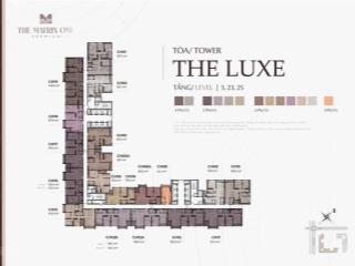 Hàng hiếm tại the matrix one premium, 12 tỷ vnd, 120.3m2, 3pn, 3wc