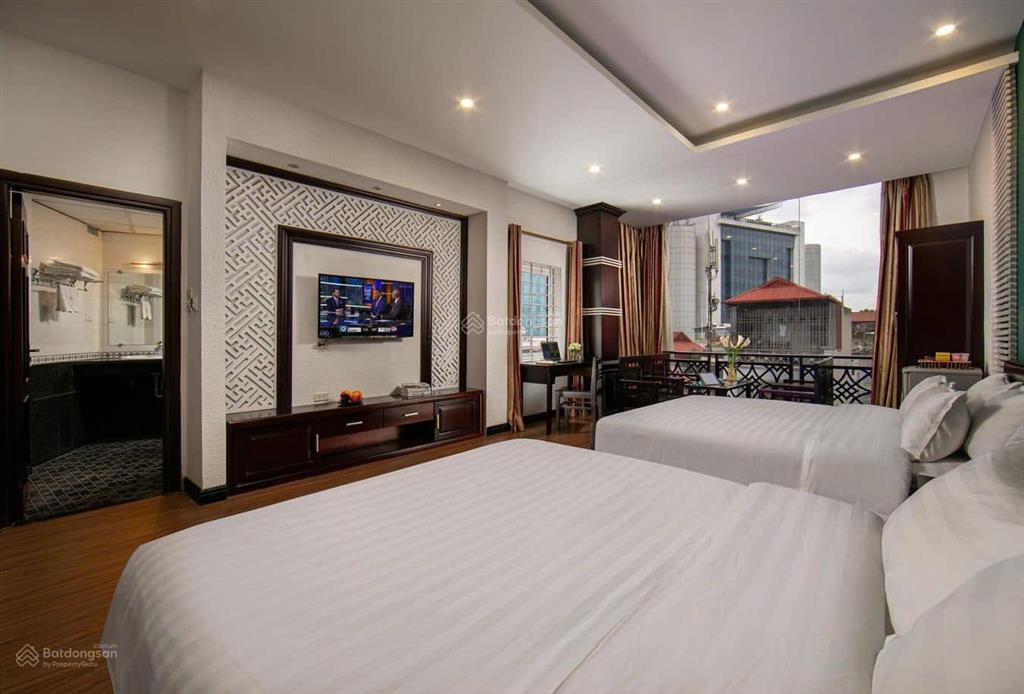 Bán khách sạn 20p nguyễn chí thanh đống đa dt 96m2 x 7t giá chỉ 5x tỷ