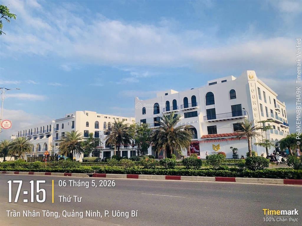 Bán shophouse gần vincom uông bí 120m2 giá chỉ 60 tr/m2