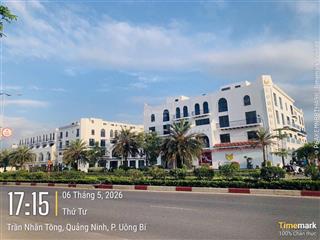 Bán shophouse gần vincom uông bí 120m2 giá chỉ 6x tr/m2
