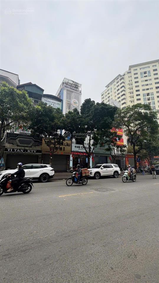 Bán nhà 8 tầng thang máy, 60m2, lô góc 2 mặt tiền  ngõ 49 huỳnh thúc kháng, ô tô tránh vị trí vàng
