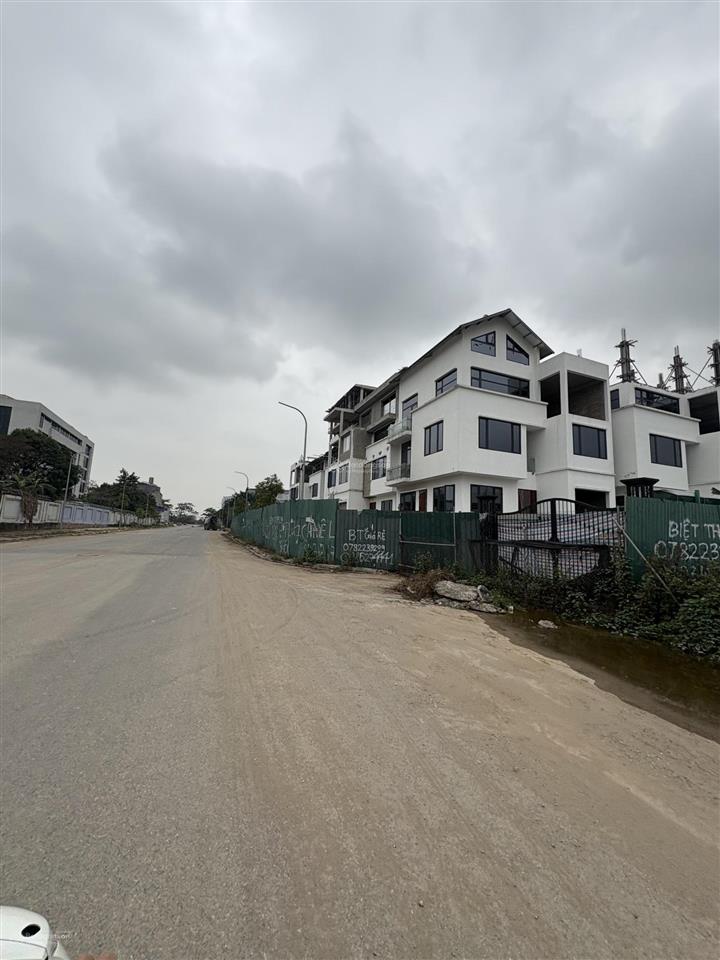 Bán biệt thự đơn lập khu đô thị bắc cổ nhuế, xuân đỉnh. hàng xóm ciputra, 190m2 căn góc