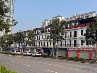 Cho thuê nhà mặt phố hoàng minh thảo embassy garden 124m2, 4tầng, mt 6.2m vị trí đắc địa