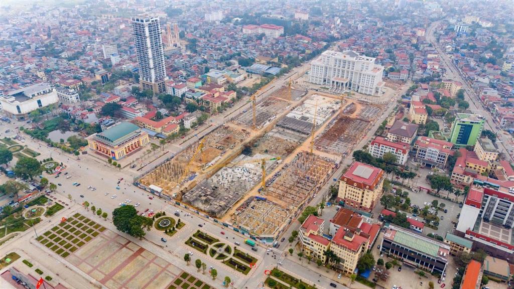 Dự án mặt quảng trường võ nguyên giáp thái nguyên. cđt taseco land. bùng nổ 8/3/2026