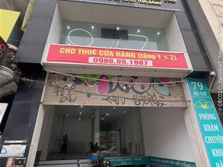 Bán nhà mặt phố âu cơ. 145m x5 tầng + hầm. mặt tiền 7m. dòng tiền 80tr/tháng. giá 77,5 tỷ