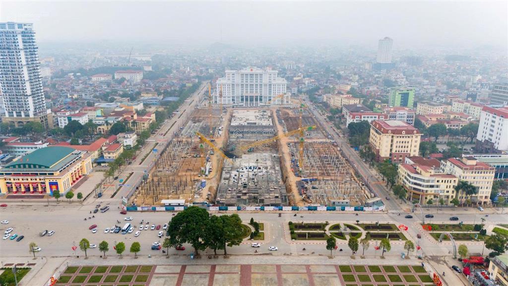Chào đón lễ hội chè quốc tế 20/10 central square thái nguyên 100m2 x 7 tầng giá 16,9 tỷ. ck 11%