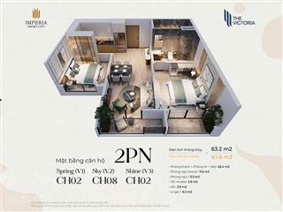Gia đình tôi cần bán gấp căn hộ 64m², tầng 5 victoria giá chỉ 4.69 tỷ