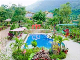 Siêu phẩm nghỉ dưỡng tại vân hòa, ba vì  quần thể villa homestay 5.500m2, mặt tiền 80m