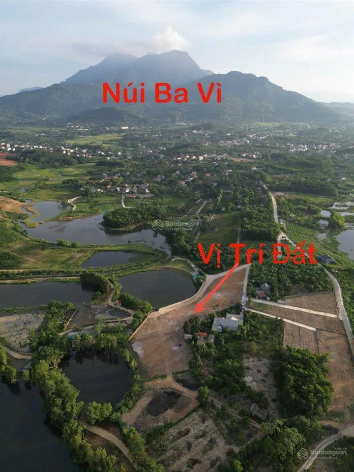 Bán lô đất nghỉ dưỡng siêu đẹp tại ba vì, 316m2, 2 mặt đường view hồ, view núi 2 tỷ