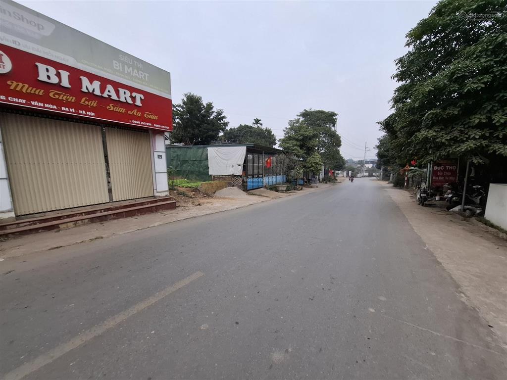 Bán nhà đất mặt phố đường nhựa, vân hòa, khoang xanh, ba vì, hà nội, giá ưu đãi 5 tỷ, 500m2