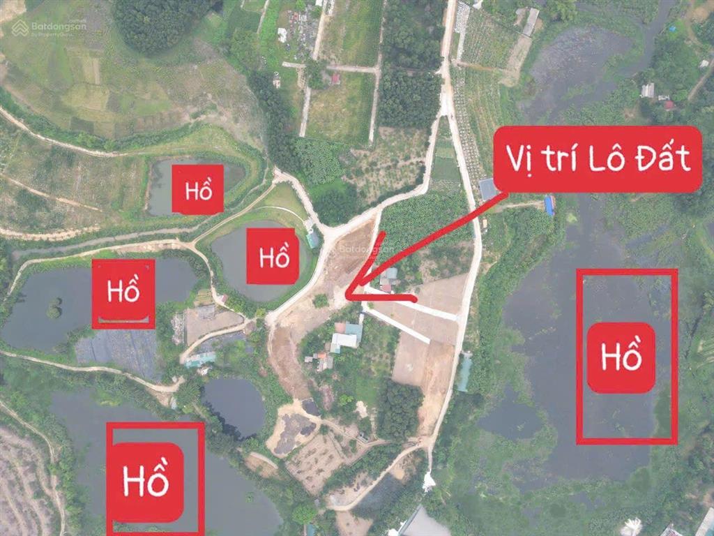 Bán nhanh lô đất vip view hồ suối hai ba vì diện tích 421m (trong đó 150m đất ở) mặt tiền 14m