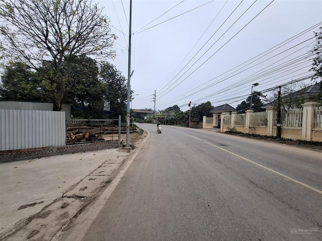 Bán lô góc đất mặt đt 91, tiên phong  thụy an, huyện ba vì, 11 tỷ, 555m2