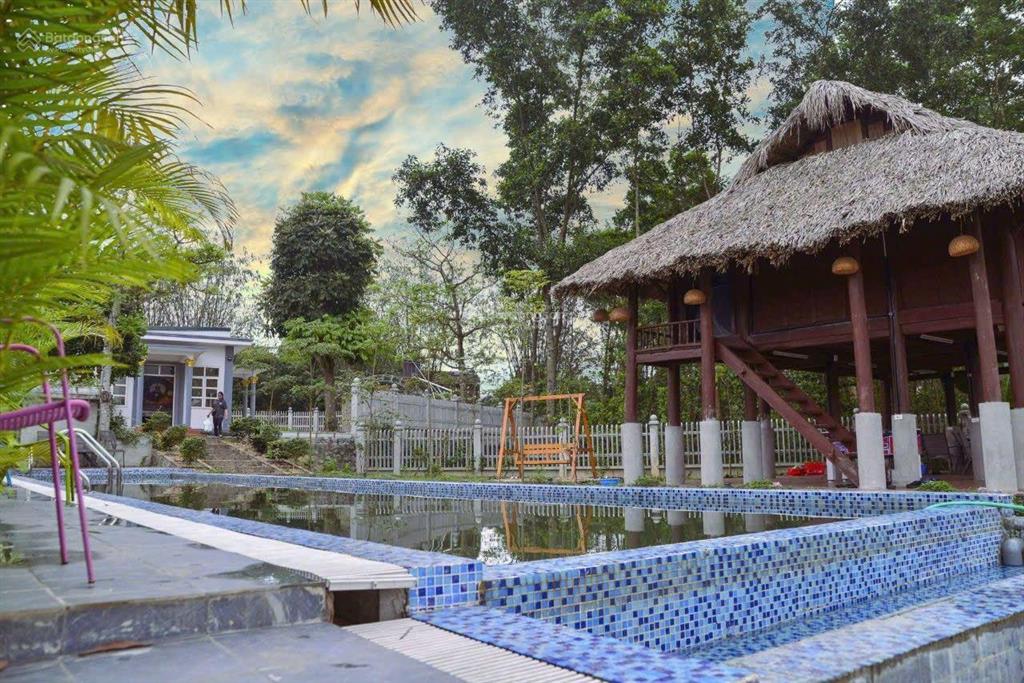 Bán đất tặng nguyên khu homestay trung tâm ba vì chỉ 8,8 tỷ có ngay 2.715m2, 500m2 đất ở