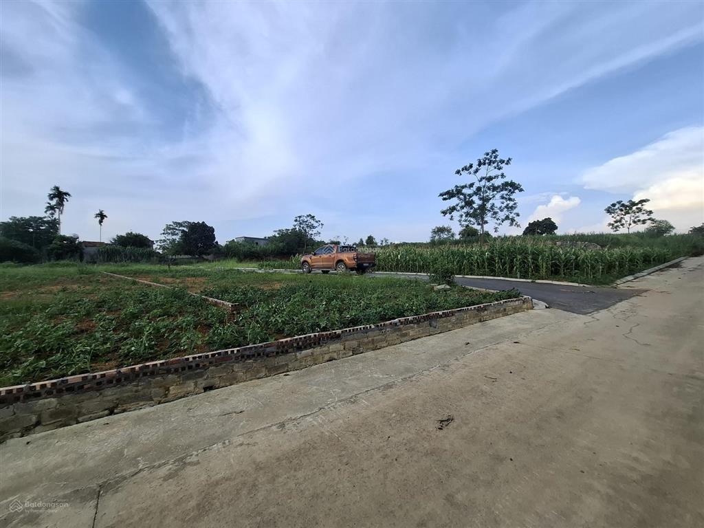 Lô góc 2 mặt tiền vip 538m full đất ở mt 25m view hồ, view núi thôn bài yên bài giá đầu tư