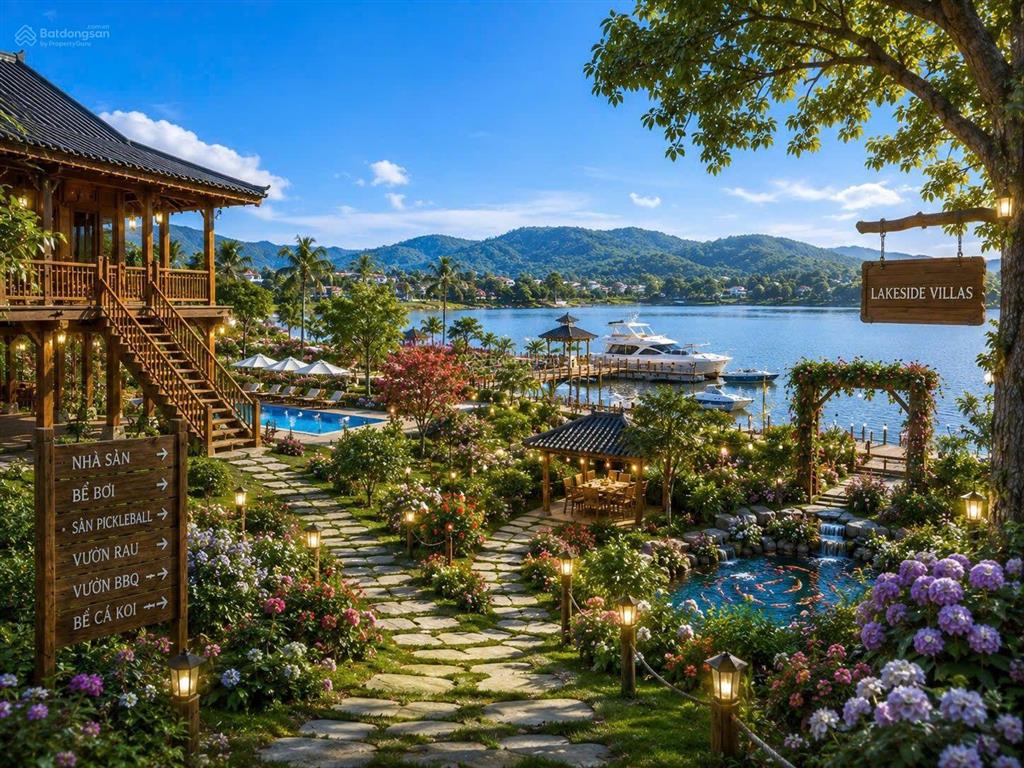 Bán 4686m2, 500m2 đất ở, bám view hồ, giá 8 tỷ 500