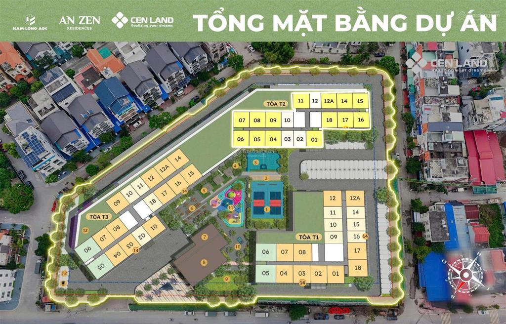 Bán căn hộ 1pn+1 chung cư an zen residences, an đồng, hải phòng  tòa t1, tầng đẹp, giá 1.885 tỷ