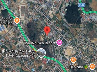 Bán đất thổ cư thị trấn mộc châu sơn la, dt 1800m2, gần 600m2 thổ cư.  0962 147 ***