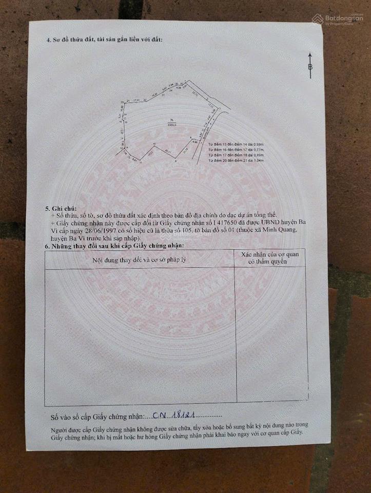 Tôi bán lô góc 3 mặt thoáng diện tích 1380m, vuông vắn, cảnh quan đẹp, cạnh cánh đồng. có ảnh