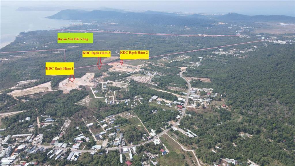 Chính chủ cần bán gấp mảnh thổ cư 500m2 tại hàm ninh cách biển 300m