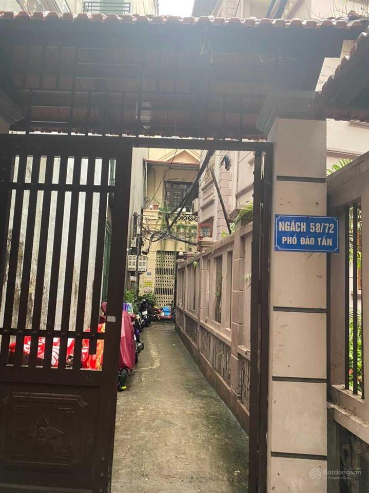 Chính chủ bán nhà 4 tầng ngõ 92 đào tấn