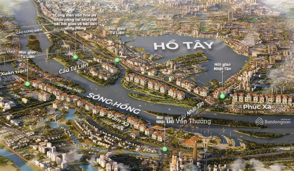 Villa ciputra cần bán gấp trong mùa đông 147m2, đường đôi, giá 61 tỷ